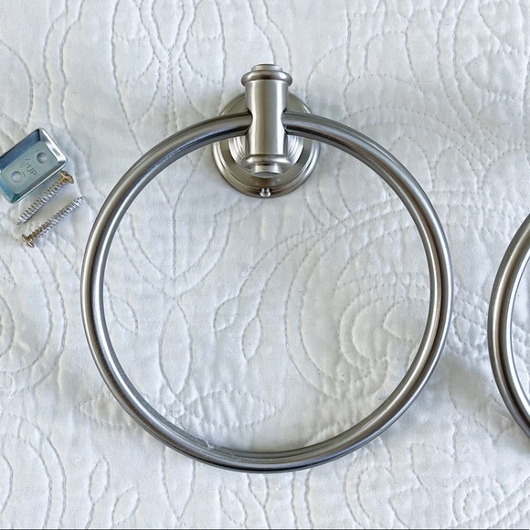 Chrome Wall Mount Towel Ring
Set of 2 - Picture 5 of 10